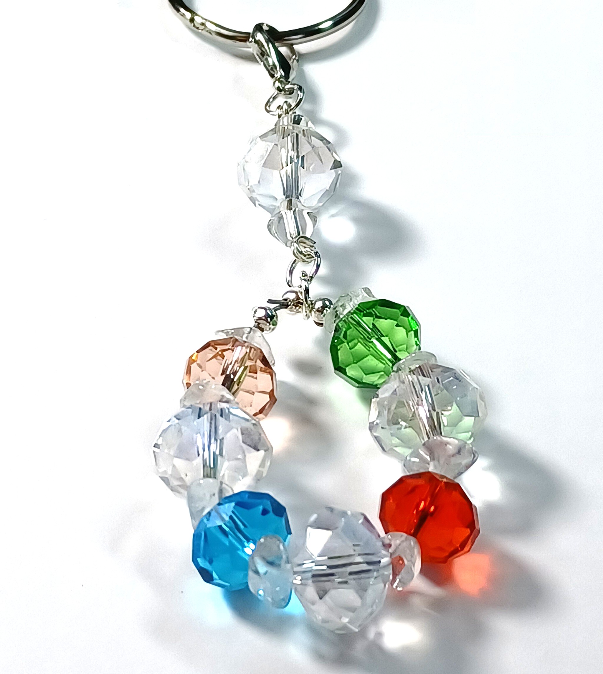 MikieLou Glass Bag Charm